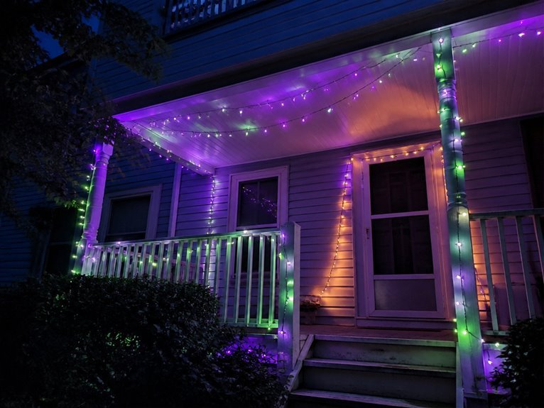 atmospheric halloween lighting effects