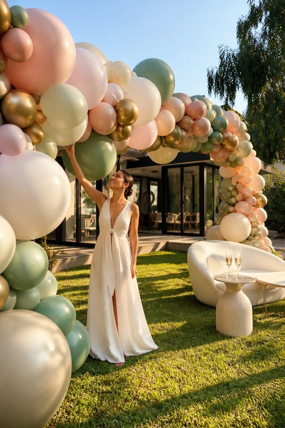 attention grabbing balloon installations