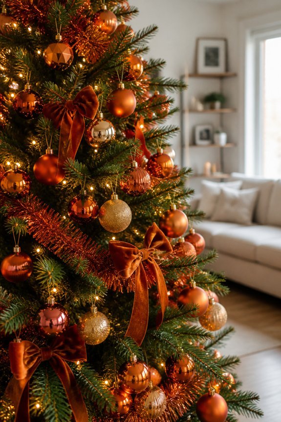 autumn orange holiday decor