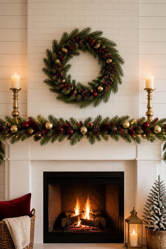 balanced mantel decoration techniques