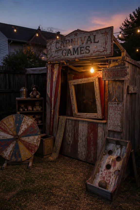 broken carnival game decay