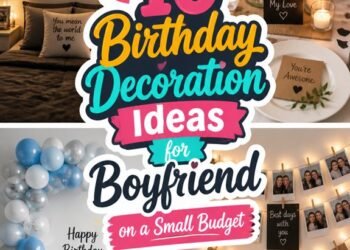 budget friendly birthday decorations