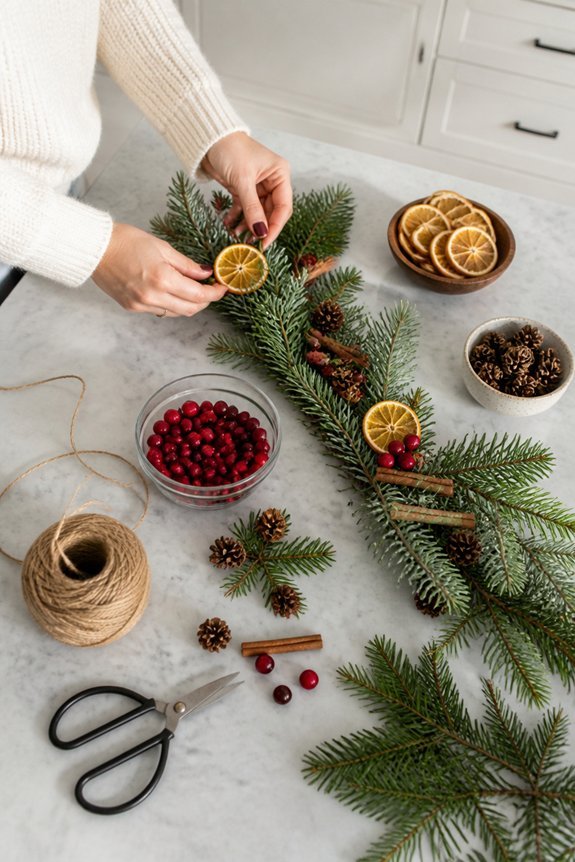 budget friendly diy garlands