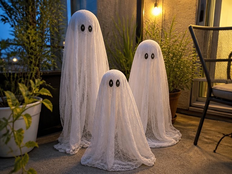 budget friendly ghost decorations