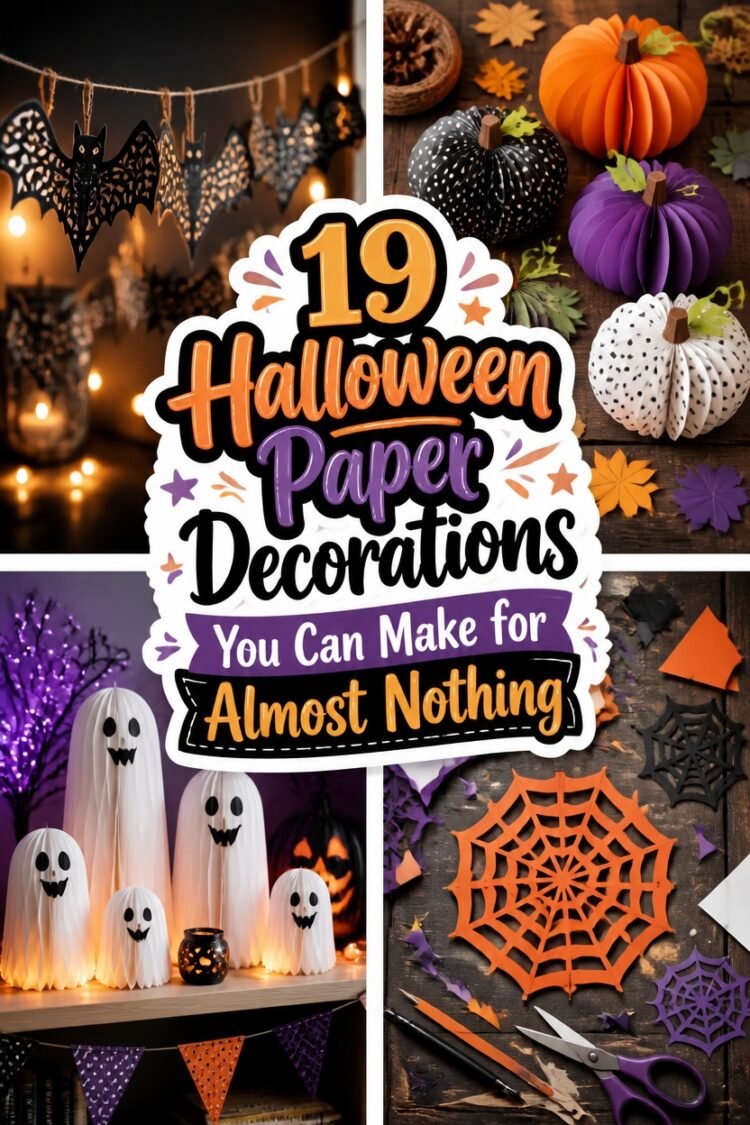 budget friendly halloween decorations