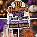 budget friendly halloween decorations
