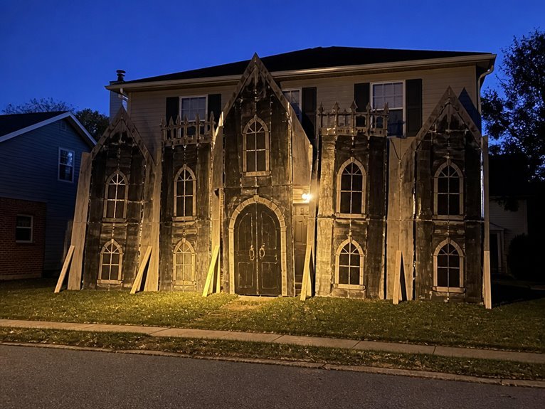 budget friendly halloween displays