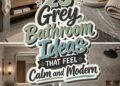 calm and modern bathrooms