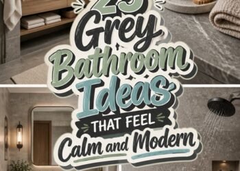 calm and modern bathrooms