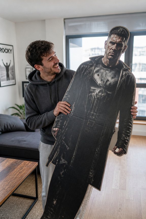 cardboard character cutouts creation