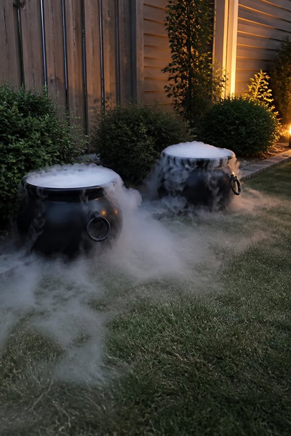 cauldron corner fog displays