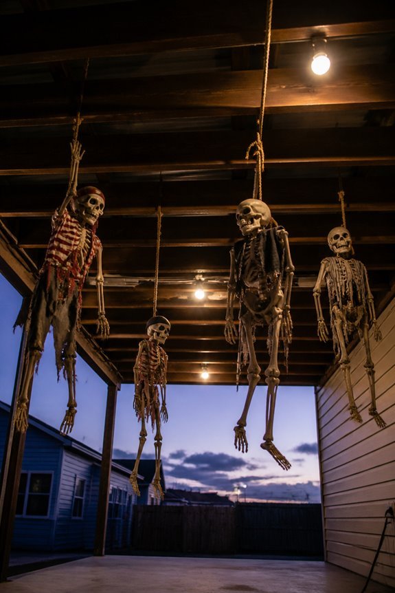 ceiling hung skeletal crews