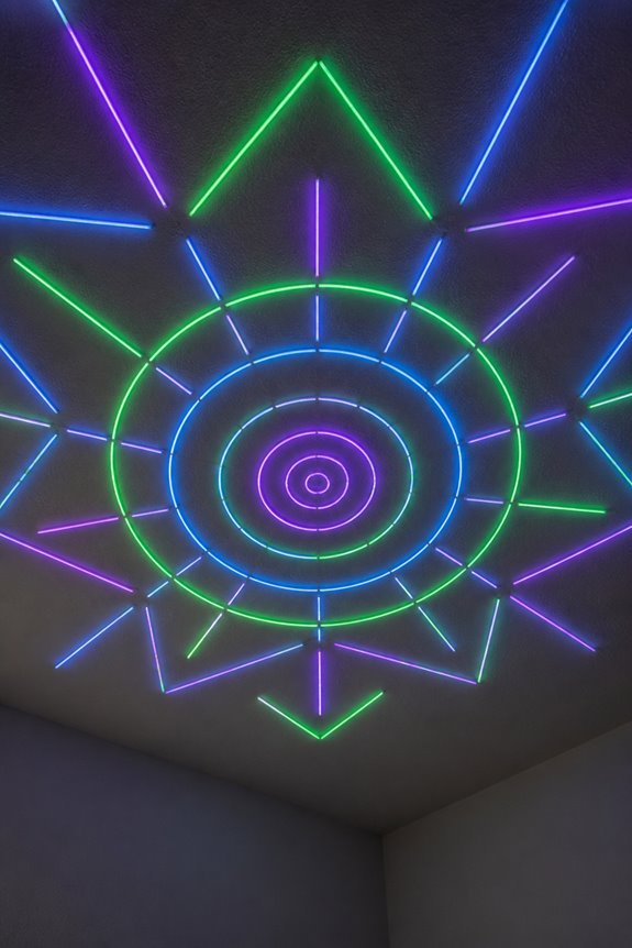 ceiling illumination without electricity