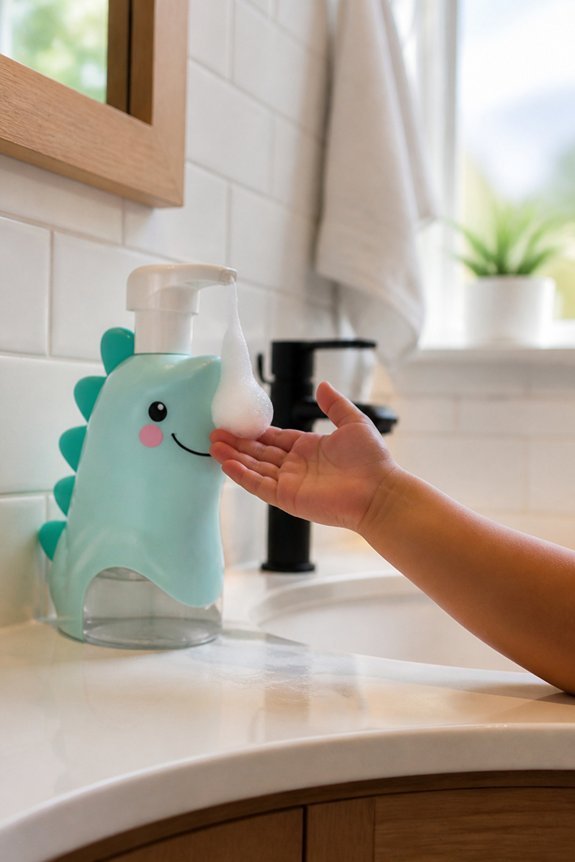 child friendly pump dispensers