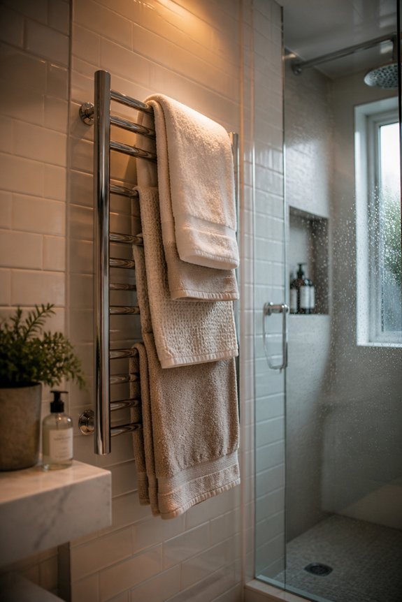 comfortable hygienic towel heating