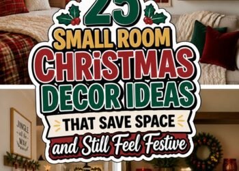 compact festive room decor