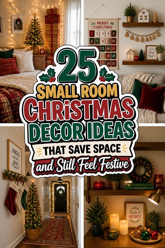 compact festive room decor