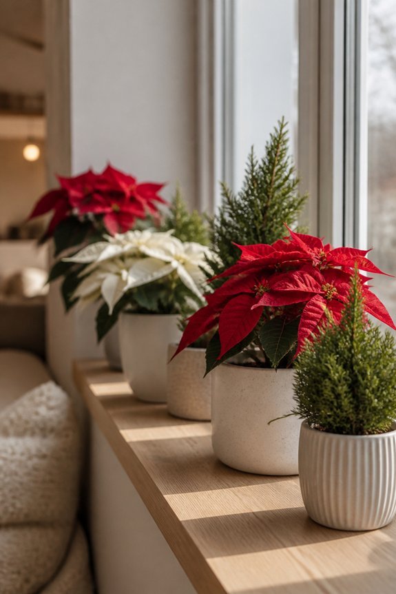 compact holiday plant options