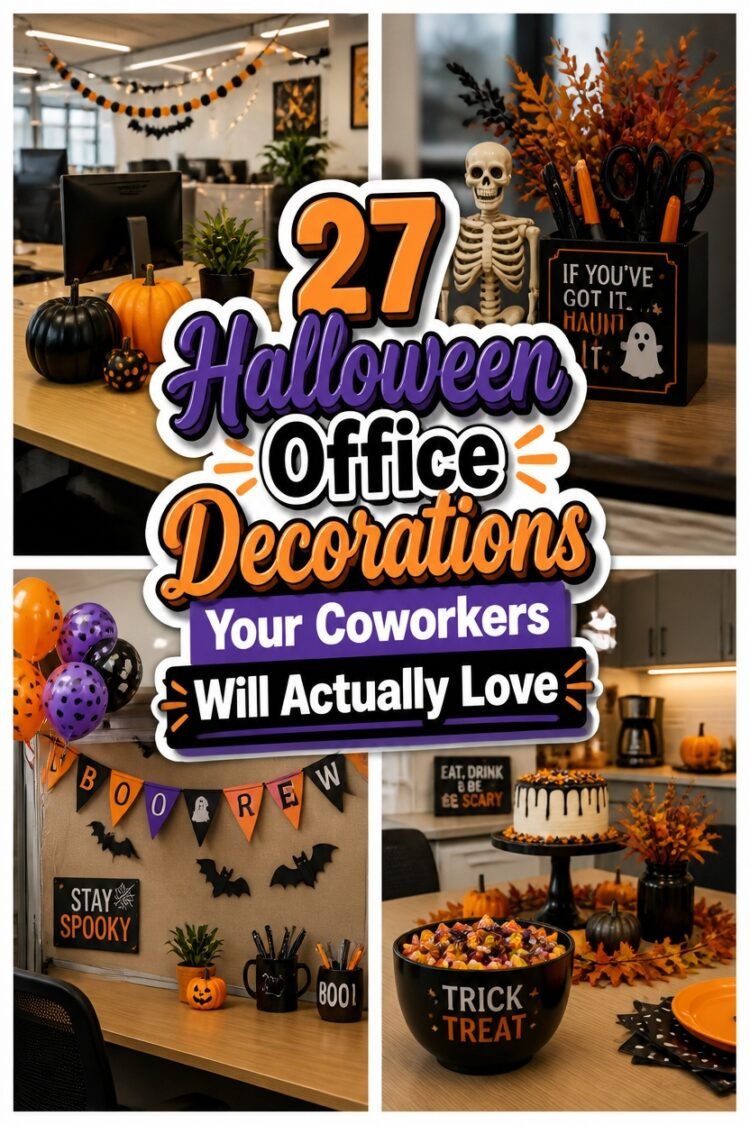 coworker approved halloween office decorations