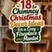 cozy christmas chimney decor