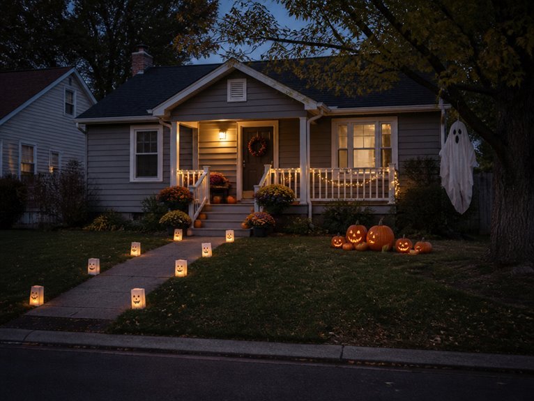 creative cost effective halloween decor