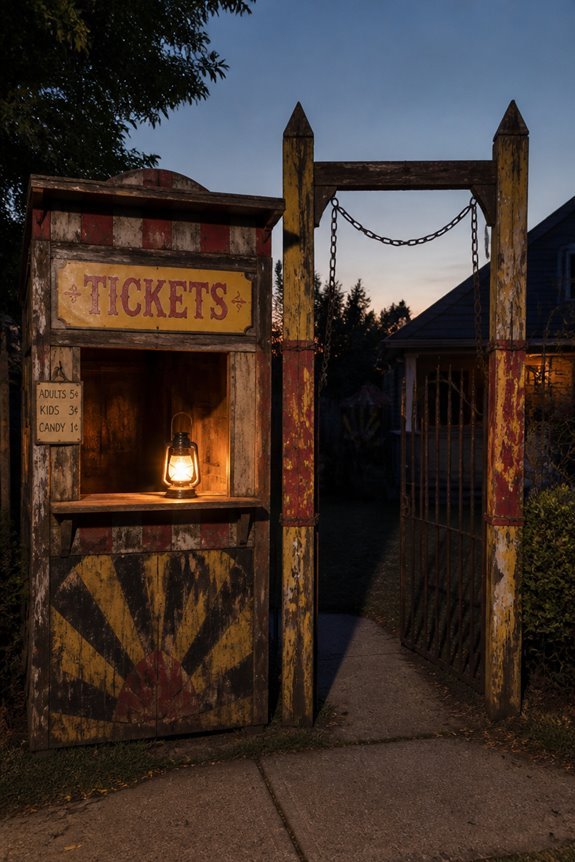 creepy carnival entry points