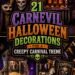 creepy carnival themed decorations