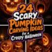 creepy halloween pumpkin designs