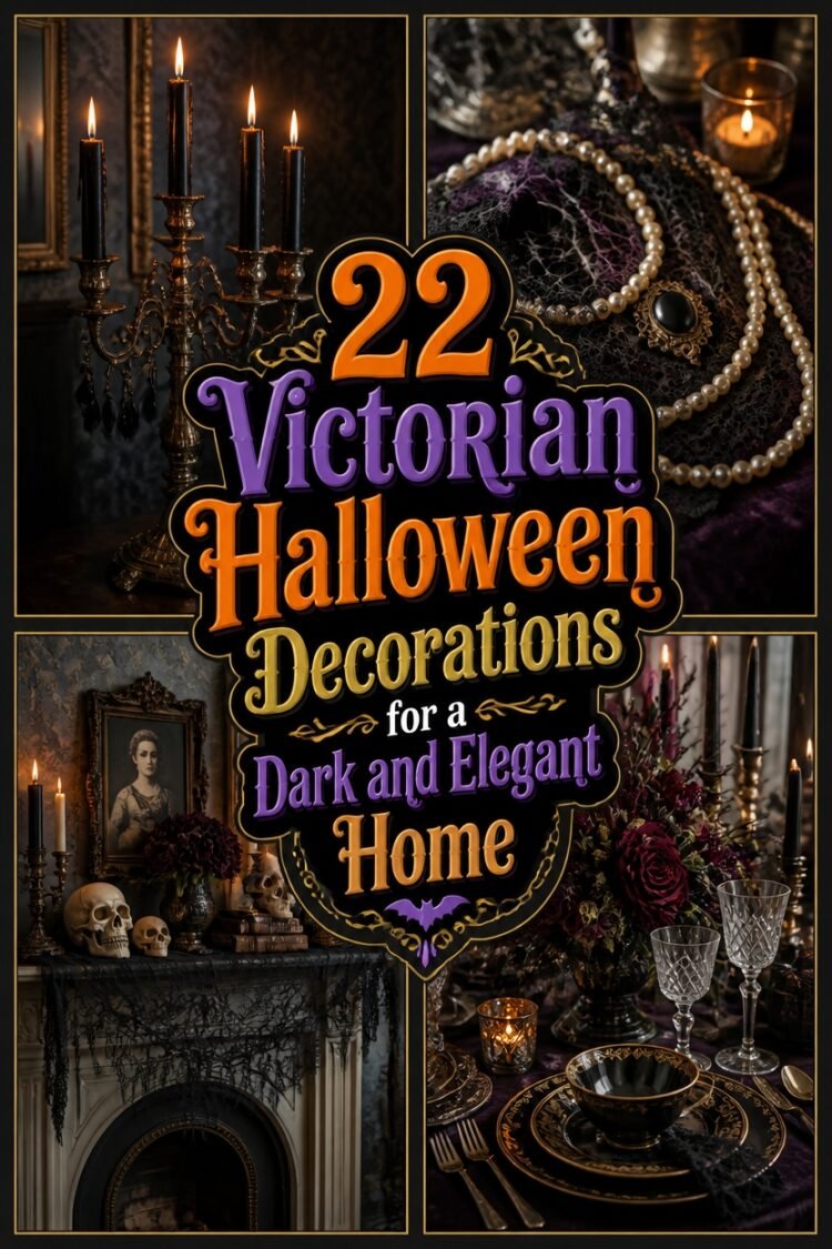 dark elegant victorian halloween