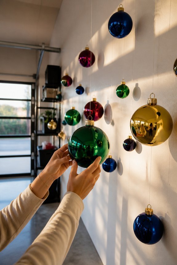 decorative sphere wall arrangements