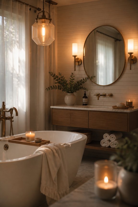 dimmable bathroom lighting options