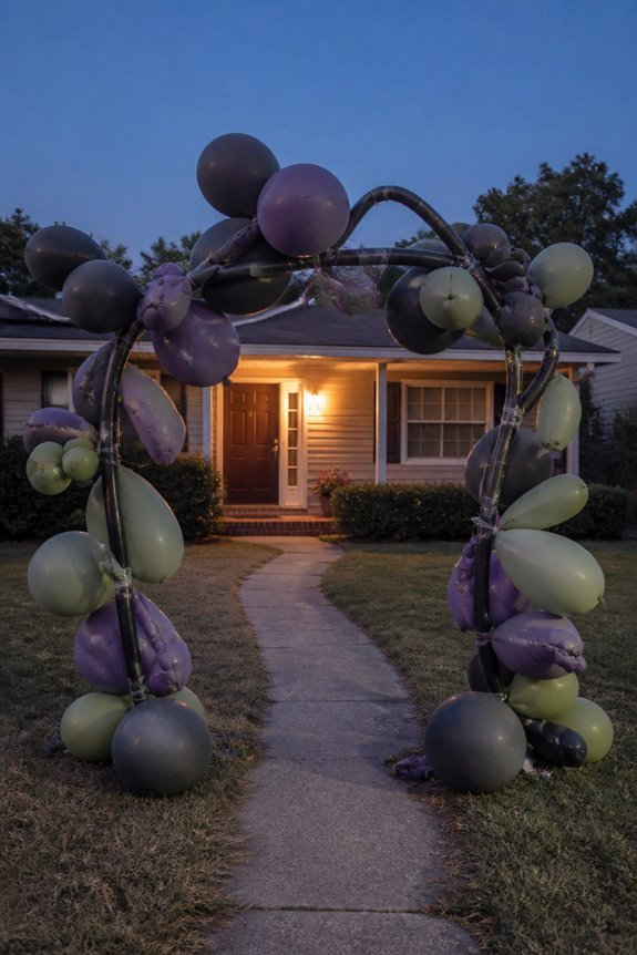 distinct themed balloon zones