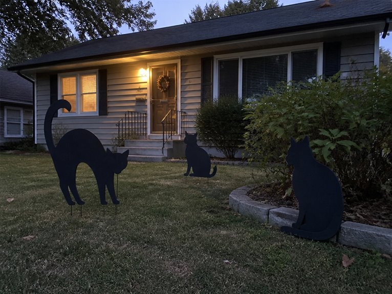 diy black cat decorations