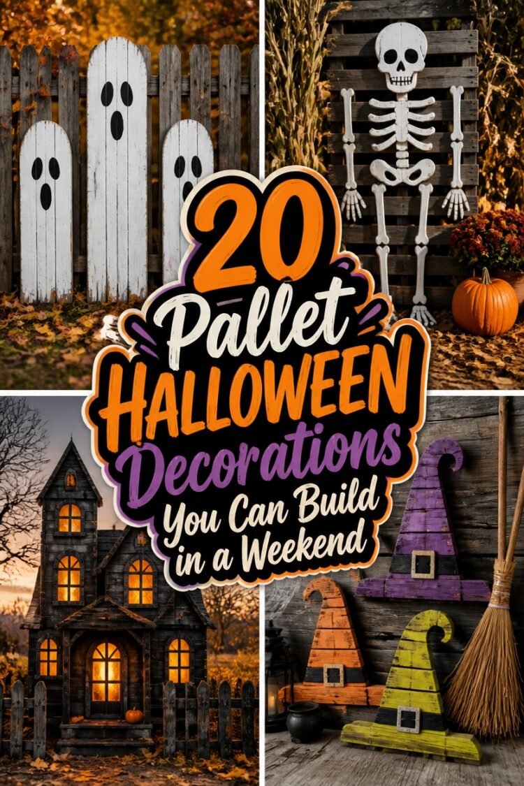 diy pallet halloween projects