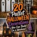 diy pallet halloween projects