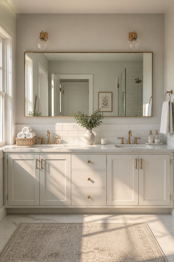 double vanity layout considerations