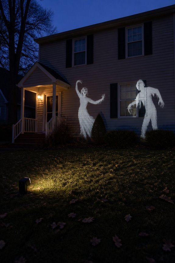 dynamic animated ghost projections