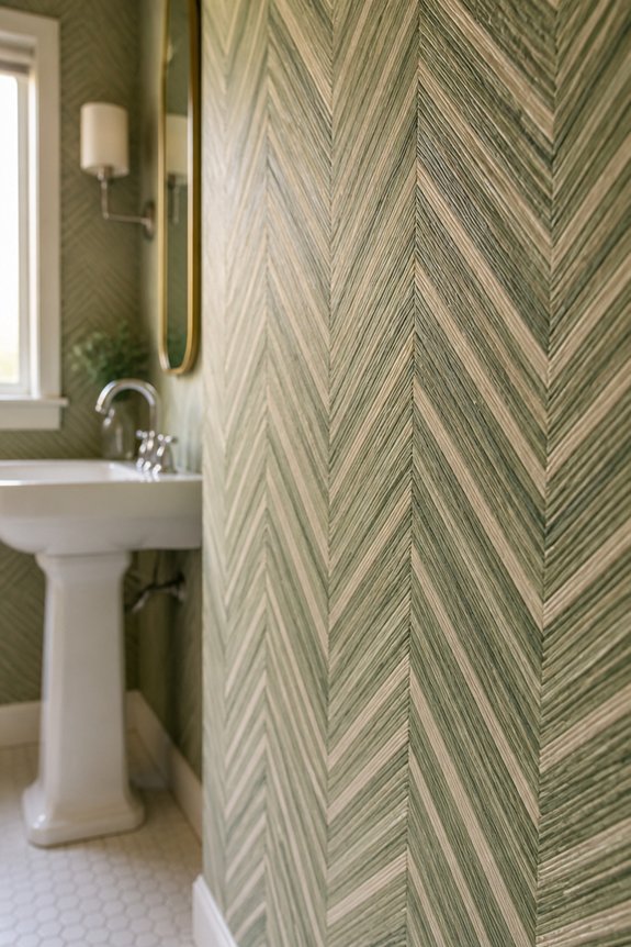 dynamic geometric bathroom designs