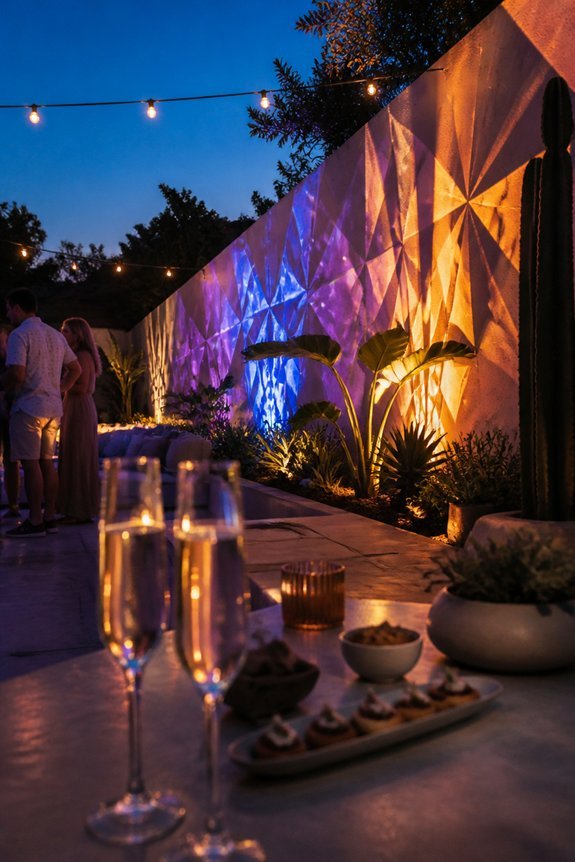 dynamic outdoor visual entertainment