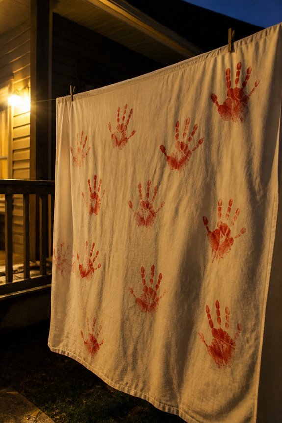 easy impactful haunted decoration