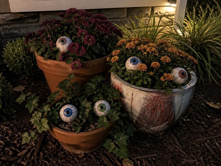 eerie garden focal points