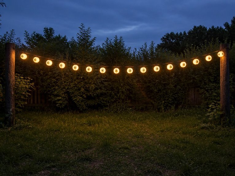 eerie glowing eyeball lights
