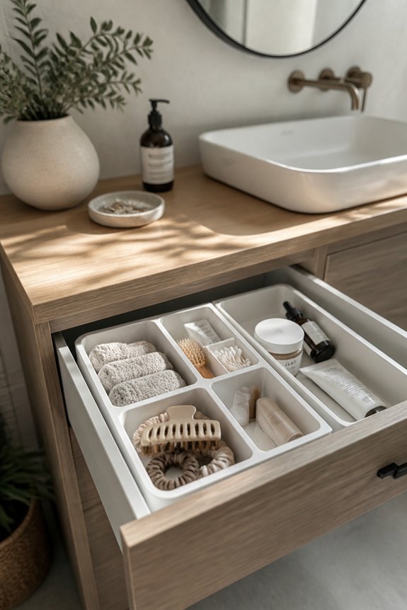 efficient bathroom storage solutions