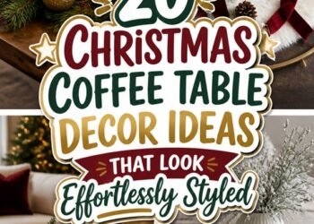 effortlessly styled holiday decor
