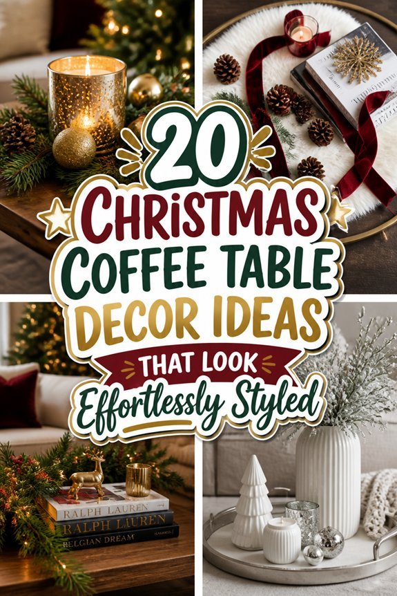 effortlessly styled holiday decor