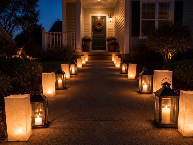 festive ambient lighting displays