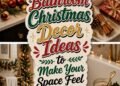 festive bathroom christmas decor