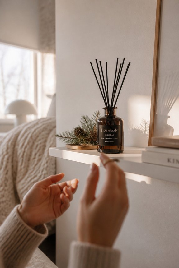 festive scents minimal space