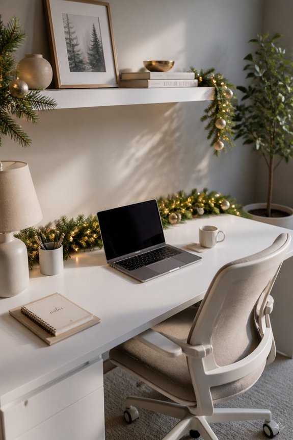 festive workspace decor ideas