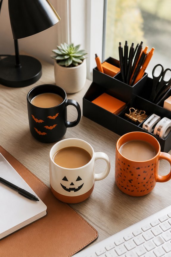 functional halloween themed deskware